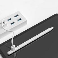 ipad piestukas - Tech-Protect Digital Stylus Magnetic for iPad Baltas (White) - 6 nuotrauka