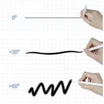 ipad piestukas - Tech Protect Digital Magnetic Stylus Pen 2 Baltas (White) - 5 nuotrauka