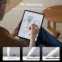 ipad piestukas - ESR Digital+ Magnetic Stylus Pen for iPad Baltas (White) - 5 nuotrauka