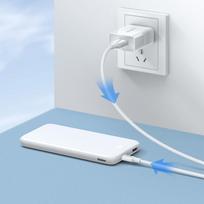 laidai 3a - Ugreen US289 60143 USB-A į micro USB kabelis 2m Baltas (White) - 4 nuotrauka