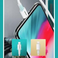 usb type c laidas - Ugreen USB Type to C Lightning MFI cable 3A 18W, 1m White - 6 nuotrauka