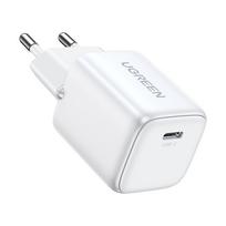 ugreen mini usb - Įkroviklis Ugreen CD318 Nexode mini, GaN, USB-C, 20W, baltas - 7 nuotrauka