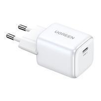 ugreen mini usb - Įkroviklis Ugreen CD318 Nexode mini, GaN, USB-C, 20W, baltas - 8 nuotrauka