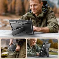 galaxy s9 tab fe - Tech-Protect Kevlar Pro dėklas Samsung Galaxy Tab S9 / S10 FE / S10 Lite - Juodas (Black) - 7 nuotrauka
