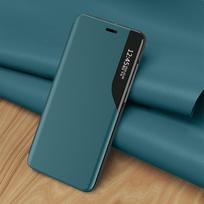 tips - Hurtel Eco Leather View Case iPhone 13 Pro Oranžinis (Orange) - 7 nuotrauka