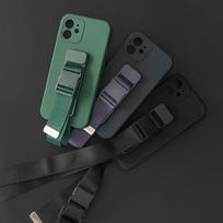 deklas su dirzeliu - Hurtel Rope dėklas su dirželiu skirtas Samsung Galaxy A53 5G, juodas - 7 nuotrauka