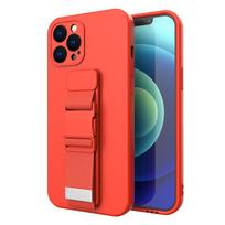 deklas su dirzeliu - Hurtel Rope dėklas su dirželiu skirtas Samsung Galaxy A53 5G, juodas - 19 nuotrauka