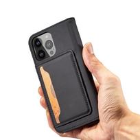samsung stovas - Hurtel Magnet Card Case Samsung Galaxy S23 atverčiamas piniginės stovas Juodas (Black) - 6 nuotrauka