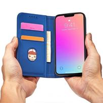 flip telefonai - Hurtel Magnet Card Case Samsung Galaxy S23 Ultra, Mėlynas (Blue) - 5 nuotrauka