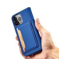 flip telefonai - Hurtel Magnet Card Case Samsung Galaxy S23 Ultra, Mėlynas (Blue) - 8 nuotrauka