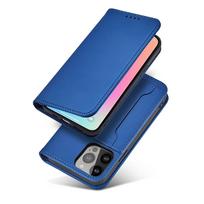flip telefonai - Hurtel Magnet Card Case Samsung Galaxy S23 Ultra, Mėlynas (Blue) - 10 nuotrauka
