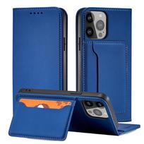 flip telefonai - Hurtel Magnet Card Case Samsung Galaxy S23 Ultra, Mėlynas (Blue) - 11 nuotrauka