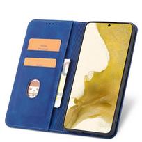 flip telefonai - Hurtel Magnet Fancy Dėklas Samsung Galaxy S23+ atverčiamas su stoveliu - Mėlynas (Blue) - 9 nuotrauka