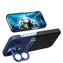 telefonas samsung ultra s23 - Leather Stand Case for Samsung Galaxy S23 Ultra cover card wallet with stand blue - 7 nuotrauka