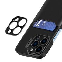 samsung stovas - Hurtel Odinis Stovo Dėklas Samsung Galaxy S23 Ultra - Juodas (Black) - 7 nuotrauka