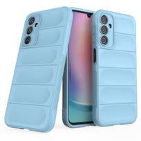 samsung shield - Magic Shield Case for Samsung Galaxy A24 4G flexible armored cover light blue - 8 nuotrauka
