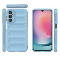 samsung shield - Magic Shield Case for Samsung Galaxy A24 4G flexible armored cover light blue - 13 nuotrauka