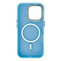 apple iphone 16 pro max magsafe - Hurtel "Magnetic Collection MagSafe Case for Apple iPhone 16 Pro Max" Šviesiai mėlynas (Light Blue) - 7 nuotrauka