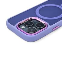 apple iphone 16 pro max magsafe - Hurtel Magnetic Collection MagSafe Case for iPhone 16 Pro Max - Violetinė (Purple) - 6 nuotrauka