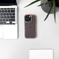 apple 16 pro max - Hurtel Glitter Case for Apple iPhone 16 Pro Max - Rožinis (Pink) - 4 nuotrauka