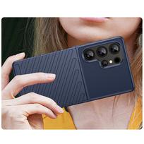 apsauginai sarvai - Hurtel Thunder Case Samsung Galaxy S25 Ultra Silikoninis Šarvuotas Dėklas - Mėlynas (Blue) - 3 nuotrauka