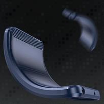 telefonas galaxy s24 - Samsung Galaxy S24 FE Carbon Case - Mėlynas (Blue) - 3 nuotrauka