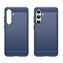 telefonas galaxy s24 - Samsung Galaxy S24 FE Carbon Case - Mėlynas (Blue) - 6 nuotrauka