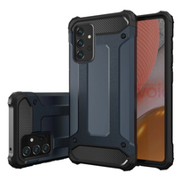 samsung telefonai - Hurtel Hybrid Armor dėklas Samsung Galaxy A26 - Sidabrinis (Silver) - 3 nuotrauka