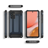 samsung telefonai - Hurtel Hybrid Armor dėklas Samsung Galaxy A26 - Sidabrinis (Silver) - 4 nuotrauka