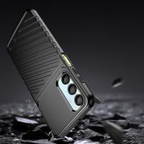 telefonai samsung galaxy - Hurtel Thunder Case for Samsung Galaxy A26 Silikoninis Apsauginis Korpusas - Juodas (Black) - 3 nuotrauka