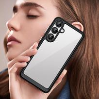 a36 5g - Hurtel Outer Space Samsung Galaxy A36 Cover with Flexible Frame - Juodas (Black) - 3 nuotrauka