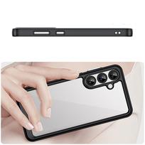 a36 5g - Hurtel Outer Space Samsung Galaxy A36 Cover with Flexible Frame - Juodas (Black) - 5 nuotrauka