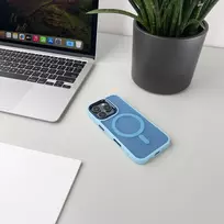 galaxy a36 deklas - Hurtel Fashion Case with MagSafe for Samsung Galaxy A36 5G - Mėlynas (Blue) - 3 nuotrauka