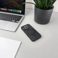 iphone 17 pro spigen - Dėklas Spigen Enzo Aramid "T" MagSafe case for iPhone 17 Pro Max - juodas - 5 nuotrauka
