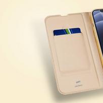 iphone deklas - Dux Ducis "Skin Pro Book Case iPhone 13 Mini" Gold - 13 nuotrauka