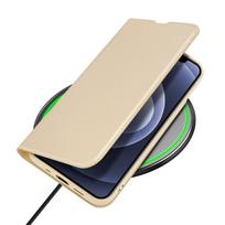 iphone deklas - Dux Ducis "Skin Pro Book Case iPhone 13 Mini" Gold - 19 nuotrauka