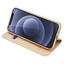 iphone deklas - Dux Ducis "Skin Pro Book Case iPhone 13 Mini" Gold - 21 nuotrauka