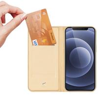 iphone deklas - Dux Ducis "Skin Pro Book Case iPhone 13 Mini" Gold - 23 nuotrauka