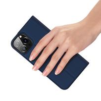 telefonu knyga - Dux Ducis Skin Pro Dėklas Apple iPhone 13 Pro Mėlynas (Blue) - 20 nuotrauka
