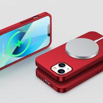 iphone deklai - Joyroom 360 Full Case front and back cover for iPhone 13   tempered glass screen protector red (JR-BP927 red) - 2 nuotrauka