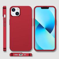 iphone deklai - Joyroom 360 Full Case front and back cover for iPhone 13   tempered glass screen protector red (JR-BP927 red) - 4 nuotrauka
