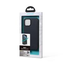 iphone 13 dekliukais - Joyroom 360 Full Case front and back cover for Apple iPhone 13 Pro + tempered glass screen protector, Black (JR-BP935 Black) - 6 nuotrauka