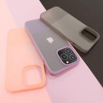 iphone 13 silikoninis deklas apple - Kingxbar Plain Series Apple iPhone 13 Pro silikoninis dėklas telefonui violetinės spalvos - 5 nuotrauka