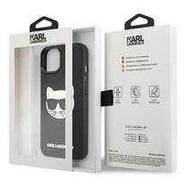 apple iphone 13 mini - Apple iPhone 13 Mini Karl Lagerfeld dėklas 3D Rubber Choupette (KLHCP13SCH3DBK) juodos spalvos - 2 nuotrauka