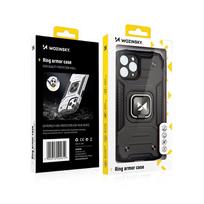 magnetinis telefono laikiklis - Wozinsky Dėklas Armored Dėklas iPhone 14 Raudon's Ring Armor magnetiniam laikikliui - 3 nuotrauka