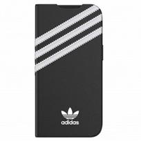 iphone 13 baltas - Adidas "OR Booklet Case PU iPhone 13/ 13 Pro" Black White - 2 nuotrauka