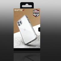 doro telefonas - Raptic X-Doria Air Apple iPhone 14 Pro armored dėklas telefonui sidabrinės spalvos - 5 nuotrauka