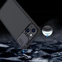 telefono kameros apsauga - Nillkin "CamShield Pro Magnetic Case iPhone 14 Plus" Black - 4 nuotrauka