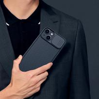 telefono kameros apsauga - Nillkin "CamShield Pro Magnetic Case iPhone 14 Plus" Black - 5 nuotrauka