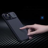 telefono kameros apsauga - Nillkin "CamShield Pro Magnetic Case iPhone 14 Plus" Black - 10 nuotrauka